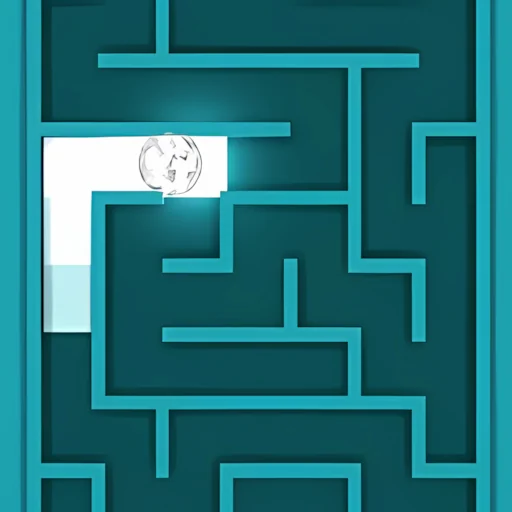 Maze Path Of Light