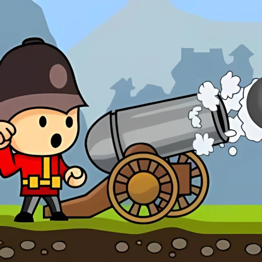 Cannon And Soldier