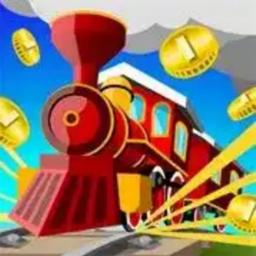 Express Train 3 D image